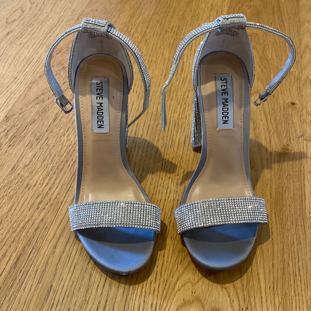 Steve Madden rhinestone heels